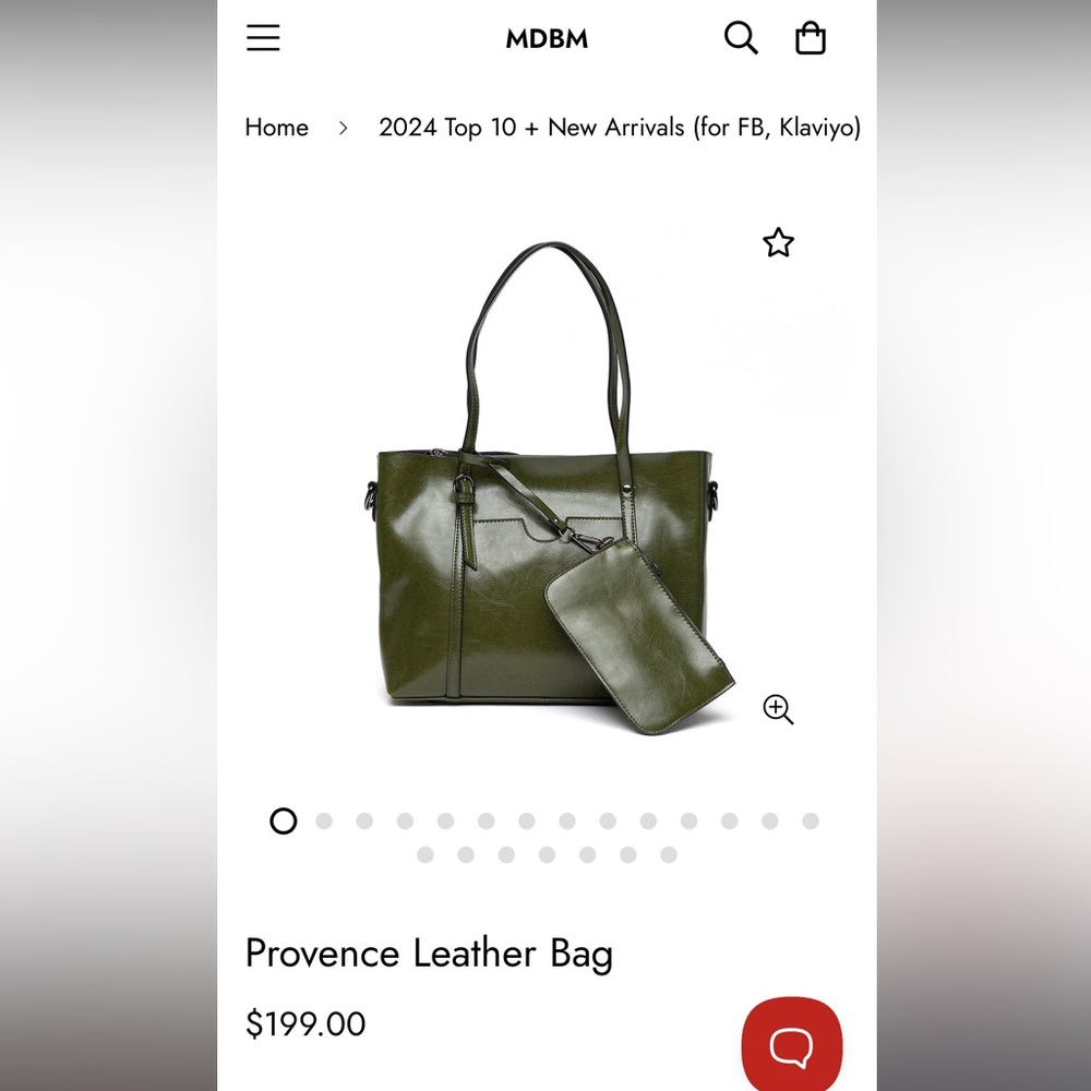 MDBM leather tote/purse - Picture 11 of 11